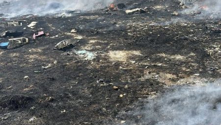 Düzce’de çöplük alanda yangın