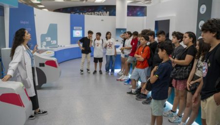 İklim ve Çevre Bilim Merkezi’nin yeni misafirleri Hataylı öğrenciler oldu