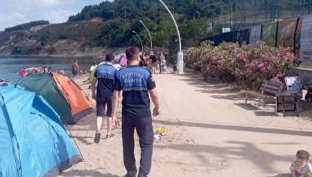 Kocaeli zabıtasından bayram mesaisi