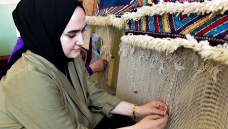 Malatya'da 'halı dokuma' ilgisi