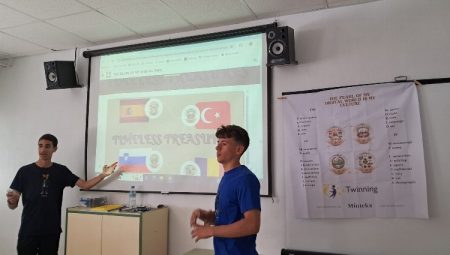 Minteks’e e-twinning projesi kapsamında ziyaret