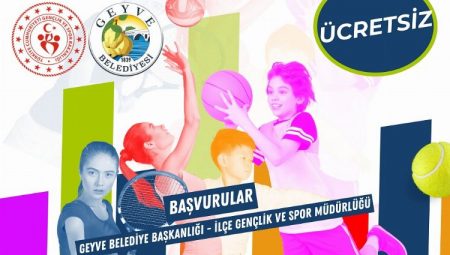 Sakarya Geyve’de ‘yaz spor’da kayıt zamanı