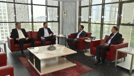 TBF yönetiminden Başkan Zeyrek’e ziyaret