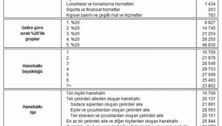 Tüketimde en büyük harcama kira! Temel gelire göre harcama kalıpları değişti