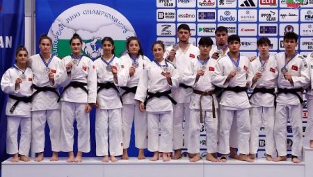 Osmangazili judocu Avrupaa ikincisi oldu