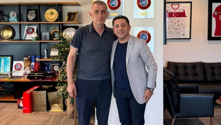 Arı’dan TFF Başkanı Hacıosmanoğlu'na ziyaret