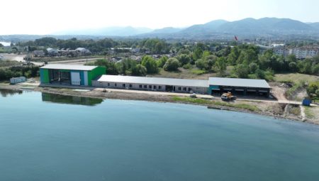 Başiskele Su Sporları Merkezinde ilerleme %70