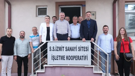 Başkan Büyükakın’dan İzmit Sanayi Sitesi’ne ziyaret