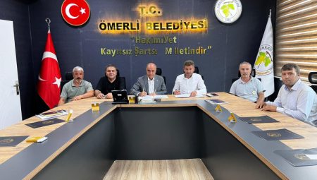 Ömerli Belediyesinde ek protokol sevinci