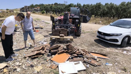 Osmangazi’de kaçak hafriyat dökenlere ceza yağdı