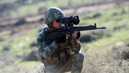 Suriye’nin kuzeyinde 12 PKK’lı terörist etkisiz hale getirildi