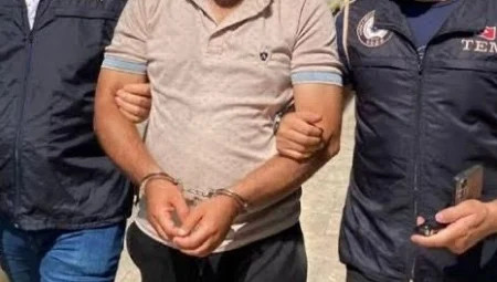 Terör propagandasından 1,5 yıl hapis cezası bulunan şüpheli tutuklandı