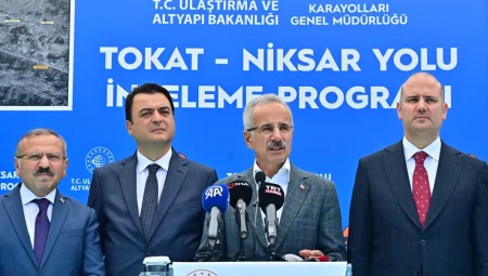 Tokat-Niksar yolunda hedef 2026… Tasarruf tedbirleri kapsamında desteklenen yol