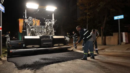 Uluönder’de gece mesaisi