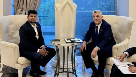 Bakan Bolat Bangladeş Enformasyon ve Yayın Bakanı Alam ile görüştü