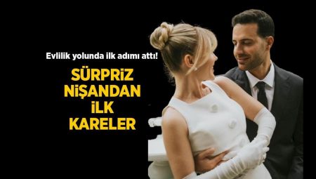 Evlilik yolunda birinci adımı attı! Eda Erol pilot sevgilisi Ekrem Karaçayır ile nişanlandı