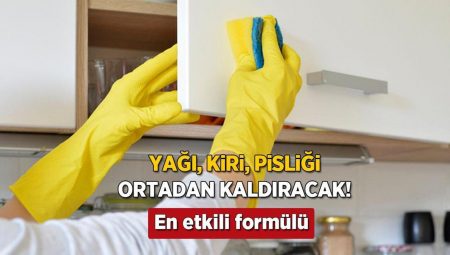 Köpürt, sil, parlasın! Yapış yapış mutfak dolapları tarih oluyor, en tesirli formül