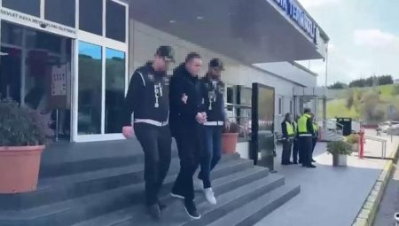 ‘Sarallar’ kabahat örgütü yöneticisi özel jetiyle Atatürk Havalimanı’nda yakalandı