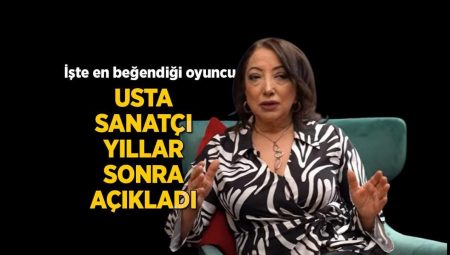 Yasemin Yalçın en beğendiği oyuncuyu açıkladı