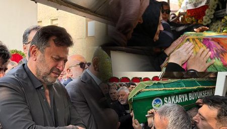 Bülent Uygun kızını gözyaşları içerisinde son seyahatine uğurladı
