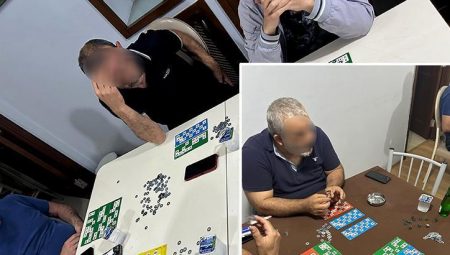 Kumar oynatıp canlı yayınladı! Polis bastı
