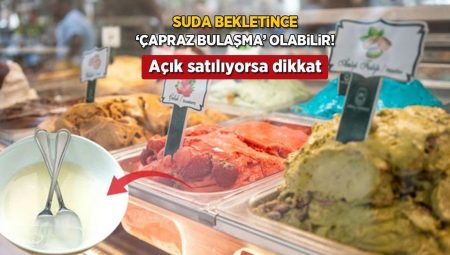 Açık dondurma severlere makûs haber! Suda bekleyen kaşıklar mikrop saçıyor