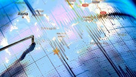 Ege Denizi’nde 3.8 büyüklüğünde zelzele