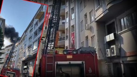 Eyüpsultan’ta bina yangını! Gruplar müdahale ediyor