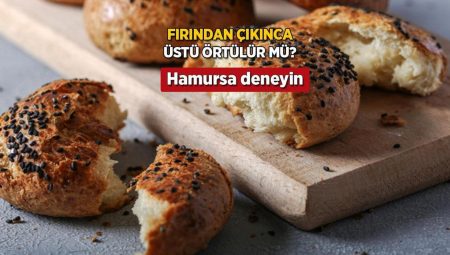 Fırından çıkan poğaçanın üstünü çabucak örtmeyin! Hamursa bu sistemle kurtarın