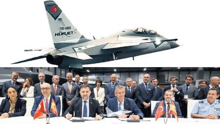 Hürjet, Avrupa’ya uçtu