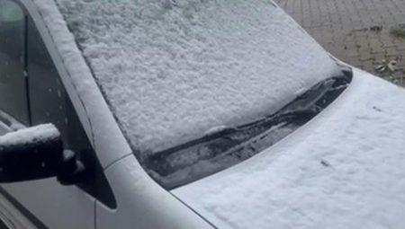 Mayıs ortasında kar sürprizi! Kent beyaza büründü