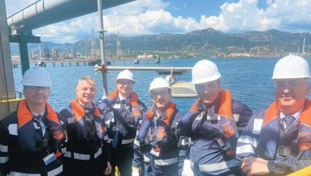 Petrokimya tesisi için Hollanda ziyareti