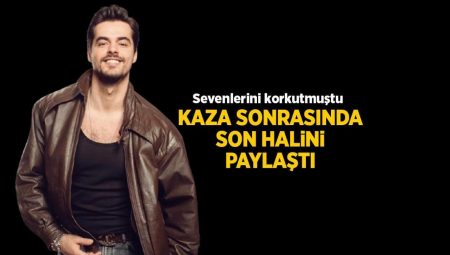 Taburcu olduktan sonra bir ilk! Berk Atan son halini paylaştı