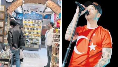 Türk bayraklı tişört giydi