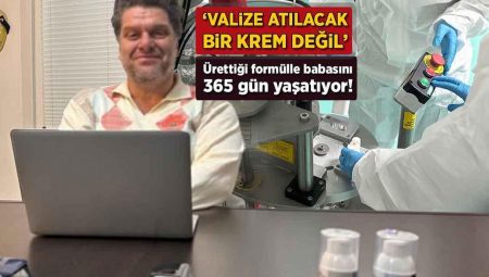 Ürettiği formülle babasını 365 gün yaşatıyor! ‘Valize atılacak bir krem değil’