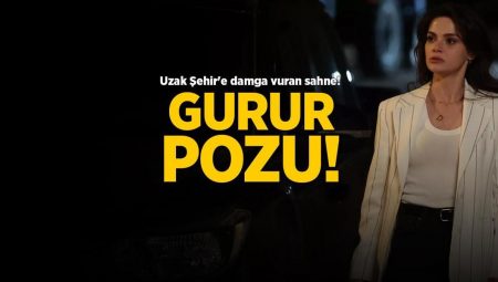 Uzak Kent’e damga vuran sahne! Sinem Ünsal paylaştı: Gurur pozu
