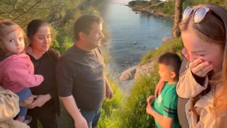 Balıkçı kaydetti, manzaralar süratle yayıldı! Vatandaşlar dakikalar sonra kıyıya akın etti
