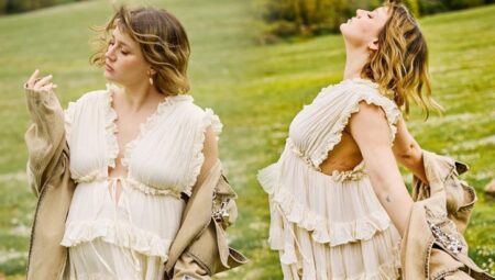 Birinci sefer anne olmak için gün sayıyor! Gizem Karaca’dan yeni hamilelik pozları
