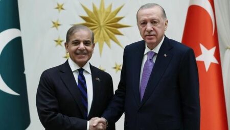 Erdoğan Dolmabahçe’de Şahbaz Şerif’i kabul edecek