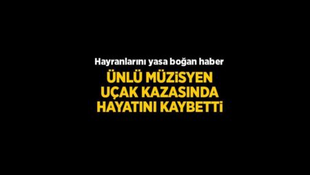 Ünlü müzisyen Daniel Williams uçak kazasında hayatını kaybetti