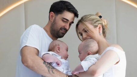 Yasemin Şefkatli paylaştı! Buyruk ve Ayel’in birinci uçak seyahati muvaffakiyetle tamamlandı
