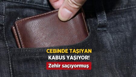 Cebinde taşıyanların haberi yok! Bu cüzdan zehir saçıyor, markası açıklandı