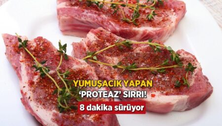 Ne marine ne düdüklü! Eti 8 dakikada lokum yapan şef sırrı: Proteaz
